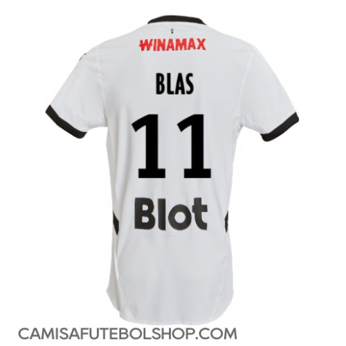 Camisa de time de futebol Stade Rennais Ludovic Blas #11 Replicas 2º Equipamento 2024-25 Manga Curta